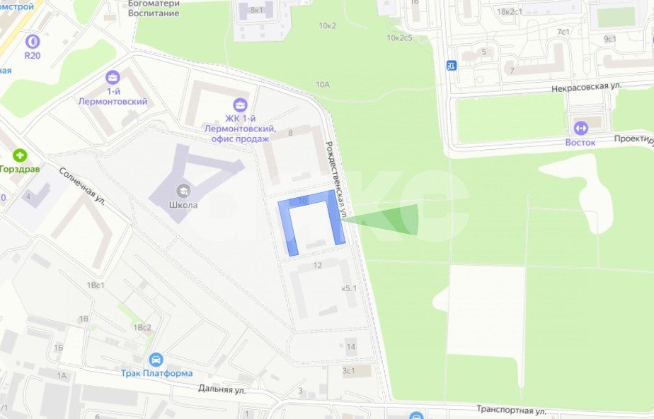 Фото №16: 1-комнатная квартира 40 м² - Люберцы, жилой комплекс 1-й Лермонтовский, ул. Рождественская, 10