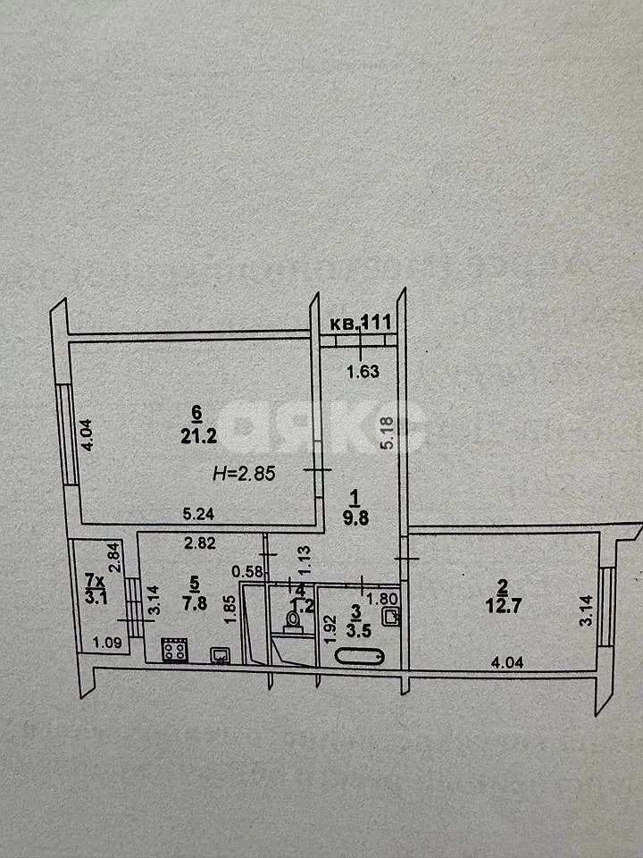Фото №12: 2-комнатная квартира 58 м² - Ростов-на-Дону, 3-й  Западные Ворота, ул. Жданова, 9