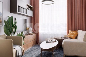 Фото №5: 1-комнатная квартира 32 м² - Нагорное, мкр. жилой комплекс Датский квартал, ул. Полковника Романова, 11