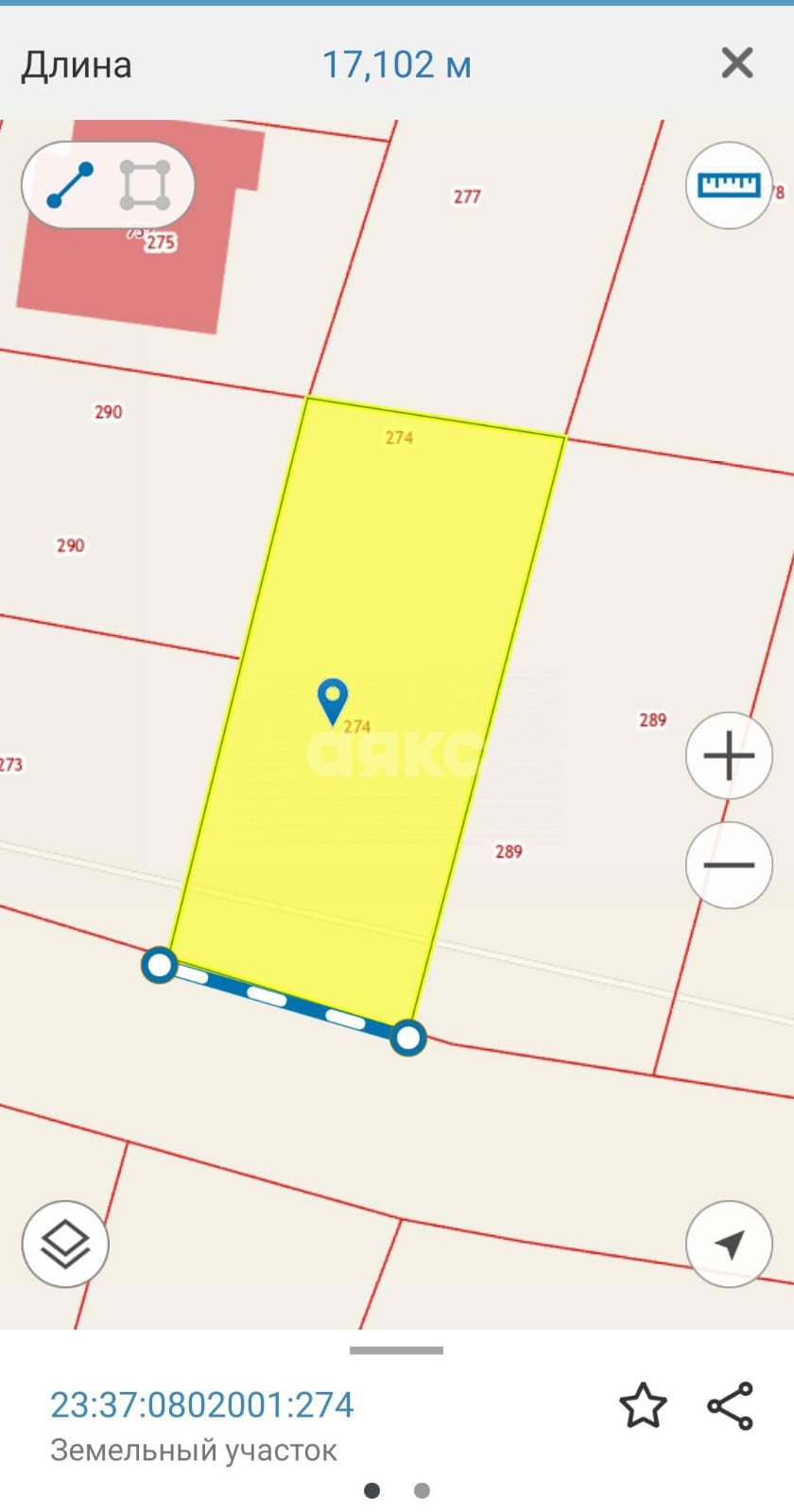 Фото №6: Личное подсобное хозяйство 6.59 сот. - Чембурка, пр-д Малый