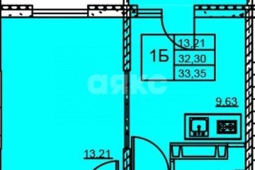 Фото №1: 1-комнатная квартира 33 м² - Ростов-на-Дону, мкр. жилой комплекс Западные Аллеи, пр-кт Маршала Жукова, 16/6
