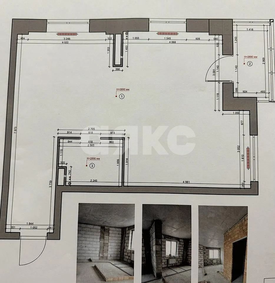 Фото №1: 1-комнатная квартира 59 м² - Ростов-на-Дону, Новое Поселение, ул. 20-я, 49