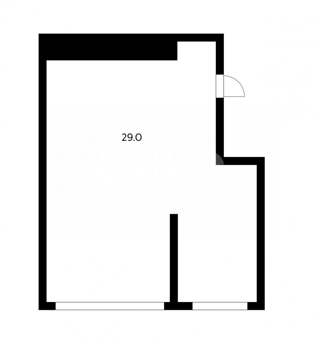 Фото №10: Апартаменты 29 м² - Дагомыс, Лазаревский, ул. Летняя, 56