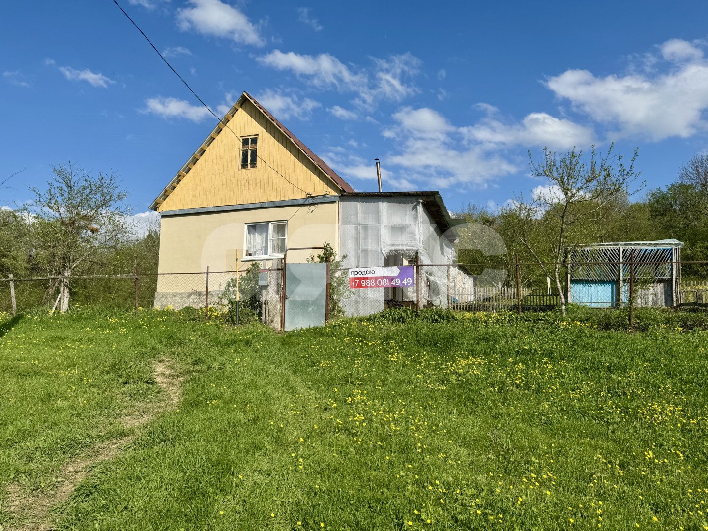 Фото №1: Дом 80 м² + 15 сот. - Курджипская, ул. Заречная, 35
