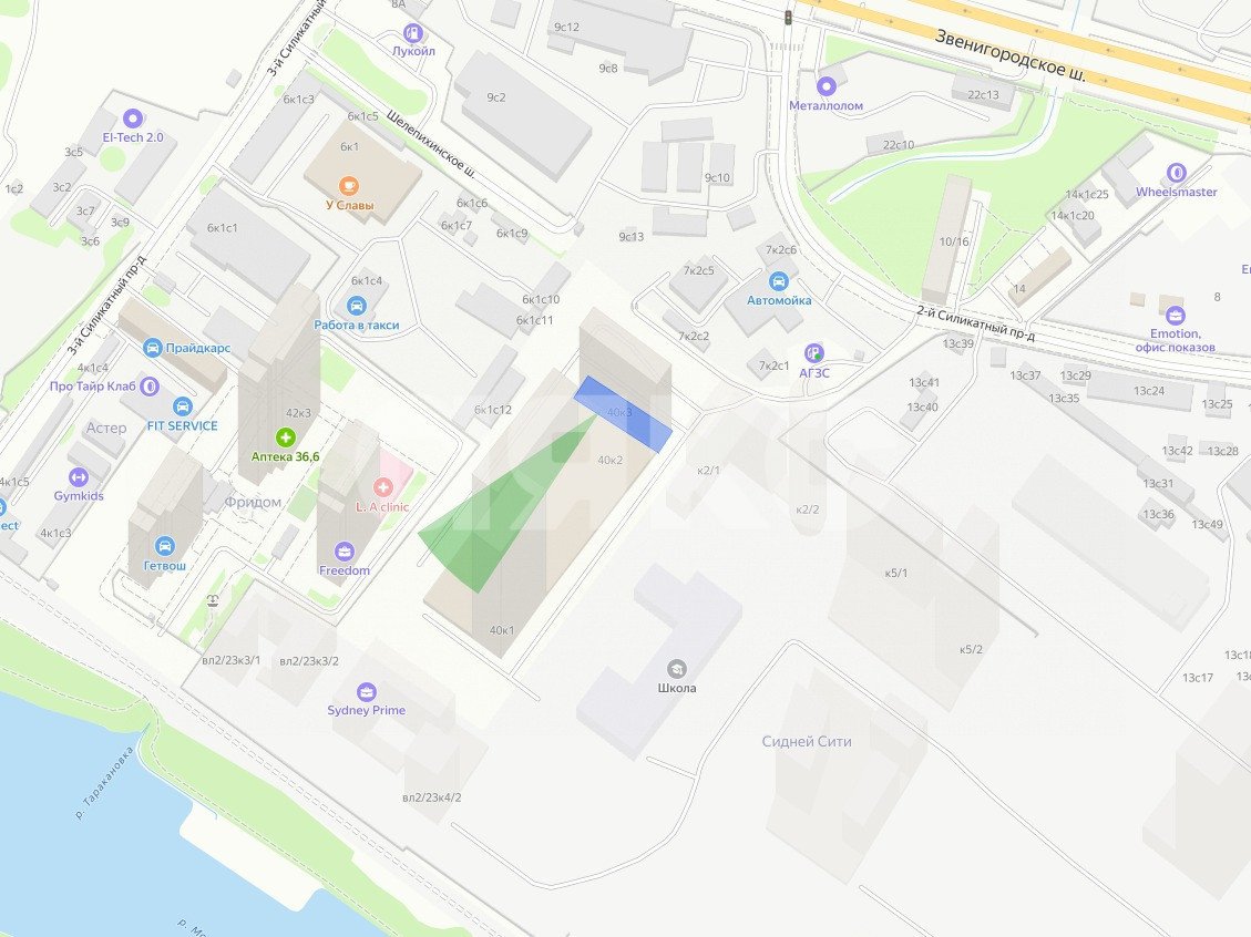 Фото №21: 1-комнатная квартира 41 м² - Москва, жилой комплекс Сидней Сити, ул. Шелепихинская набережная, 40к3