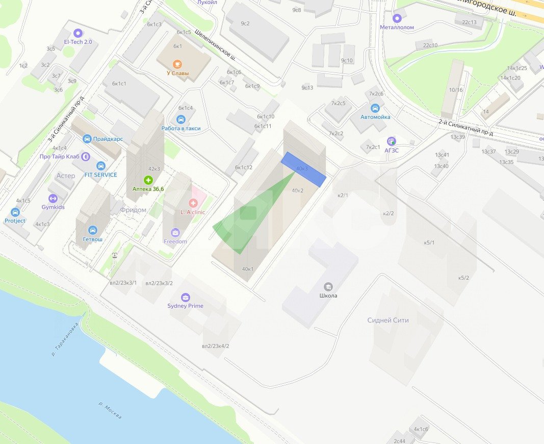 Фото №24: 2-комнатная квартира 48 м² - Москва, жилой комплекс Сидней Сити, ул. Шелепихинская набережная, 40к3