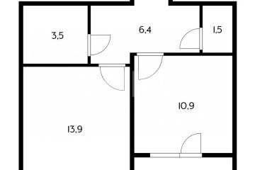 Фото №1: 1-комнатная квартира 40 м² - Люберцы, мкр. ЖК 1-й Лермонтовский, ул. Рождественская, 12