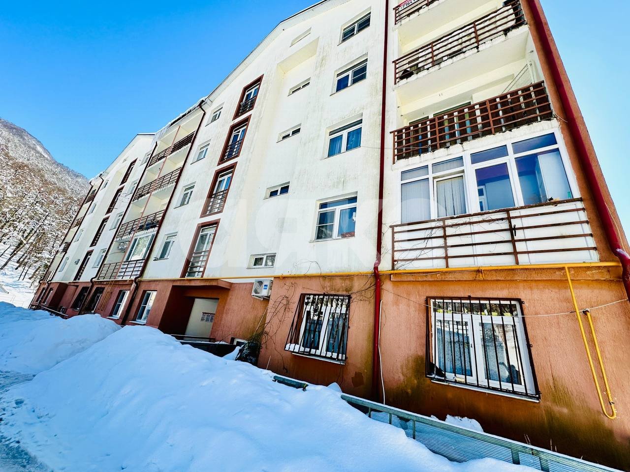 Фото №17: 2-комнатная квартира 65 м² - Красная Поляна, курорт Красная Поляна, ул. Ачишховская, 68к3
