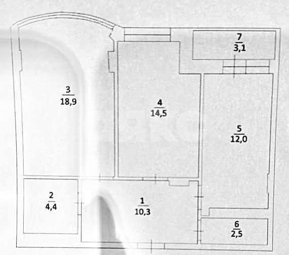 Фото №31: 2-комнатная квартира 62 м² - Горячий Ключ, жилой комплекс Аристократ, ул. Бабушкина, 36