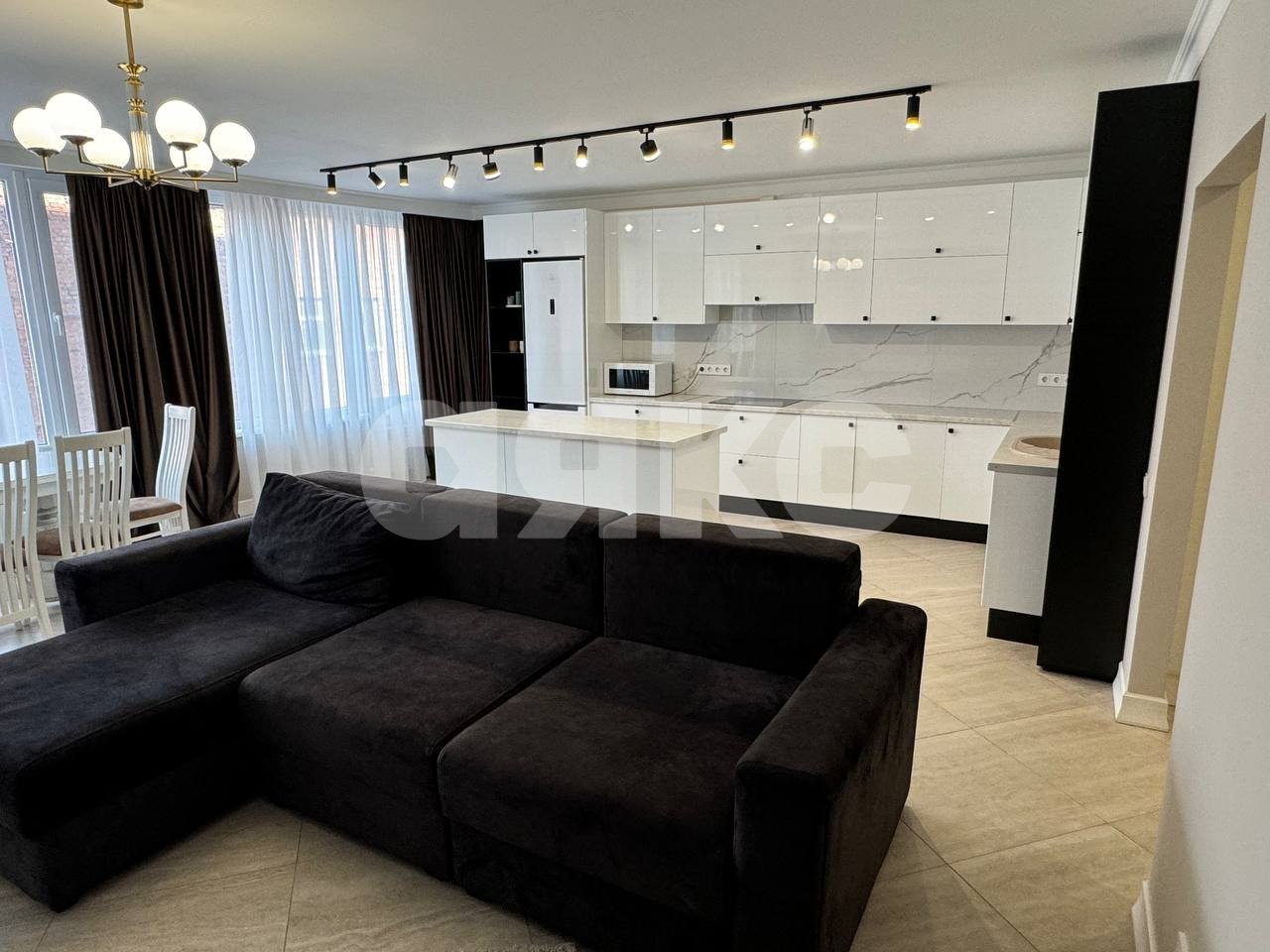 Фото №2: 3-комнатная квартира 90 м² - Ростов-на-Дону, Богатяновка, ул. Очаковская, 39