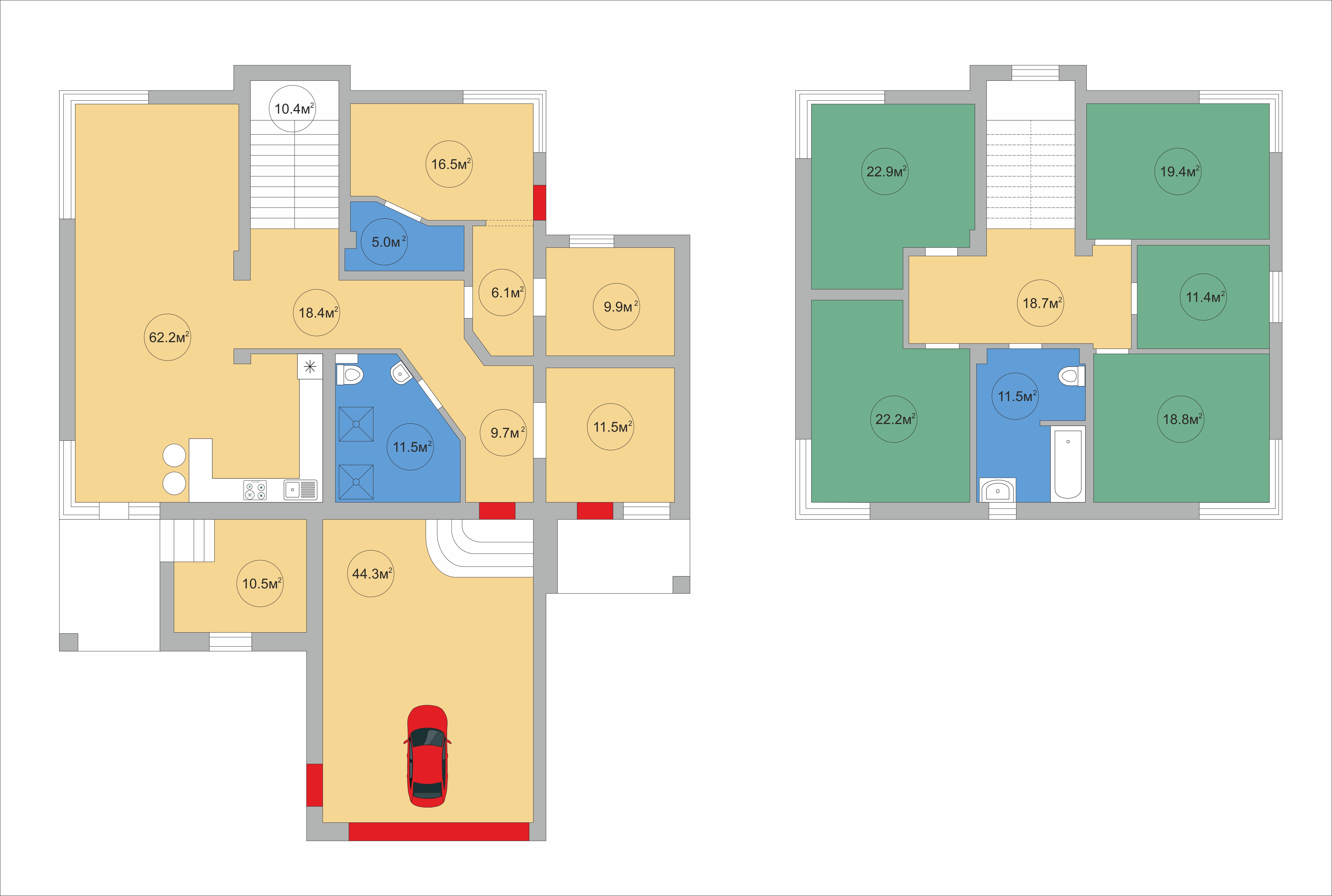 Фото №19: Дом 523 м² + 7.9 сот. - Краснодар, ул. Сергиевская, 38