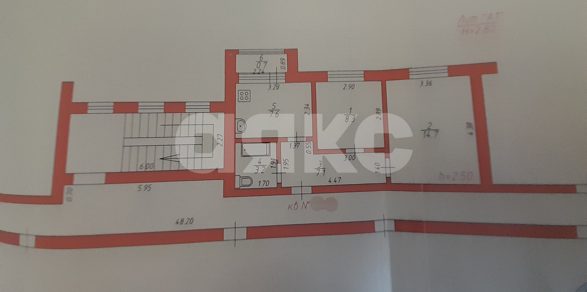 Фото №11: 2-комнатная квартира 40 м² - Горячий Ключ, Администрация, ул. Ленина, 203