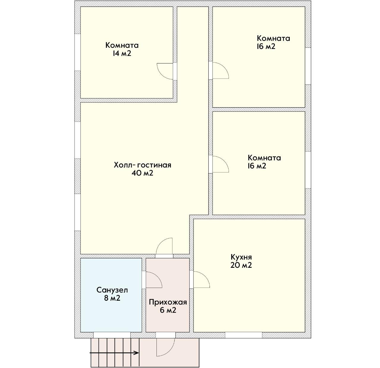 Фото №15: Дом 155 м² + 4 сот. - Краснодар, Центральный внутригородской округ, мкр. Черёмушки, ул. Стасова, 71