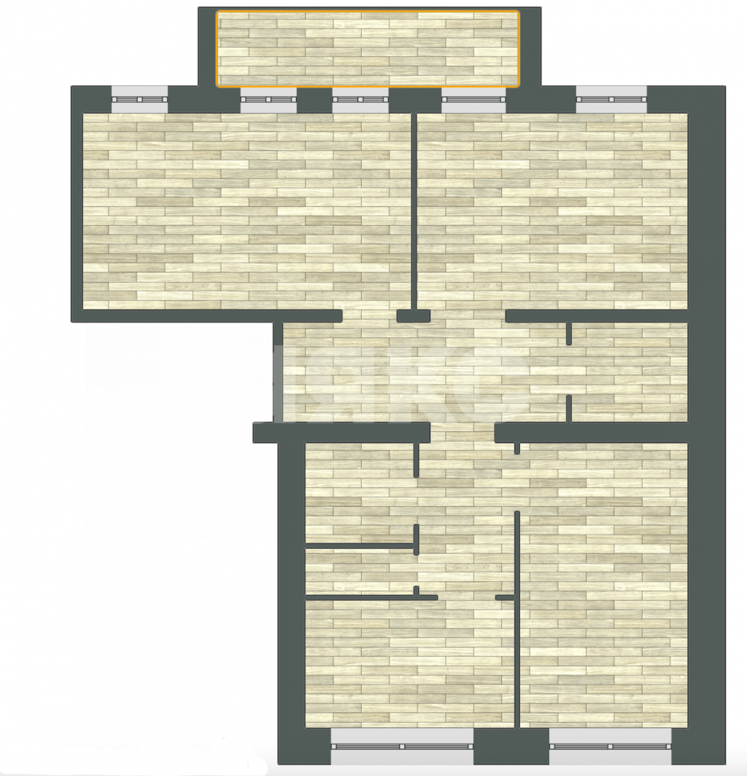 Фото №22: 3-комнатная квартира 73 м² - Воскресенск, Центральный, ул. Пионерская, 15