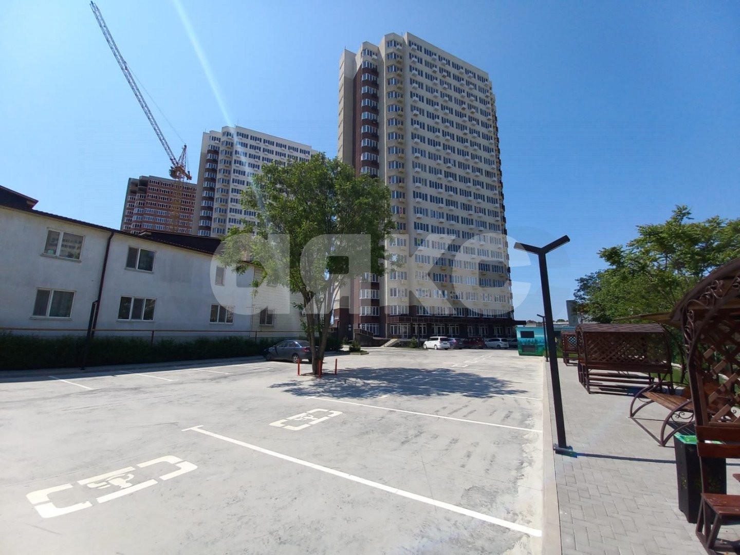 Фото №23: 1-комнатная квартира 46 м² - Анапа, жилой комплекс Трио-комфорт, ул. Рождественская, 55к1