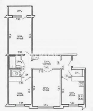 Фото №17: 3-комнатная квартира 63 м² - Симферополь, Киевский, ул. Лермонтова, 12