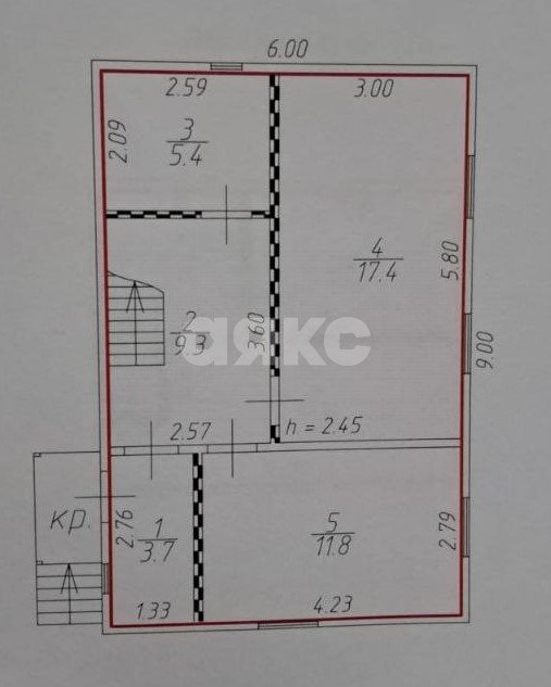 Фото №29: Дом 82 м² + 5 сот. - Никитское, ул. 2-я, 9/1