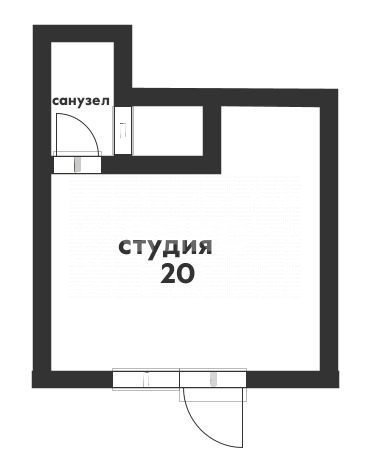 Фото №8: Студия 20 м² - Геленджик, жилой комплекс Лазурный, ул. Туристическая, 3к2