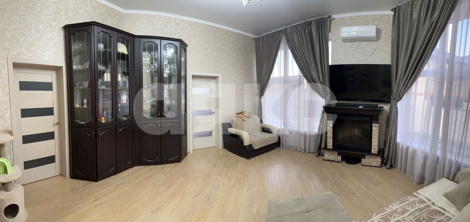 Фото №5: 3-комнатная квартира <span class="whitespace-nowrap">78 м²</span>, <span class="whitespace-nowrap">1/10 эт.</span> - Анапа, Алексеевка, мкр. Алексеевка, ул. Зелёная, 1В