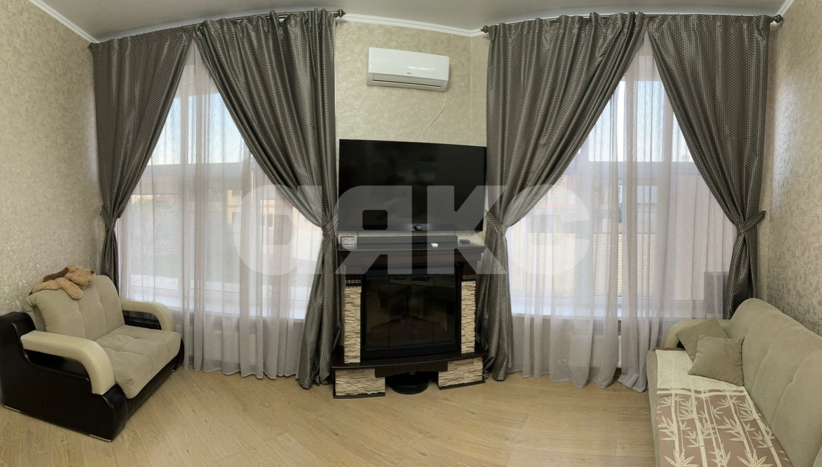 Фото №12: 3-комнатная квартира <span class="whitespace-nowrap">78 м²</span>, <span class="whitespace-nowrap">1/10 эт.</span> - Анапа, Алексеевка, мкр. Алексеевка, ул. Зелёная, 1В
