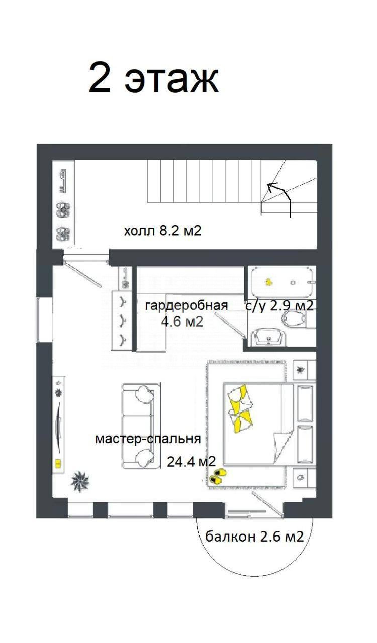 Фото №19: Дом 126 м² + 1 сот. - Малёвка, Центральный территориальный округ, пр-д 2-й Малевский, 1