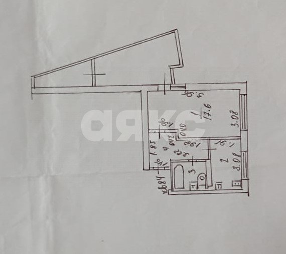Фото №7: 1-комнатная квартира 53 м² - Ставрополь, № 31, пр-кт Ворошилова, 13/3