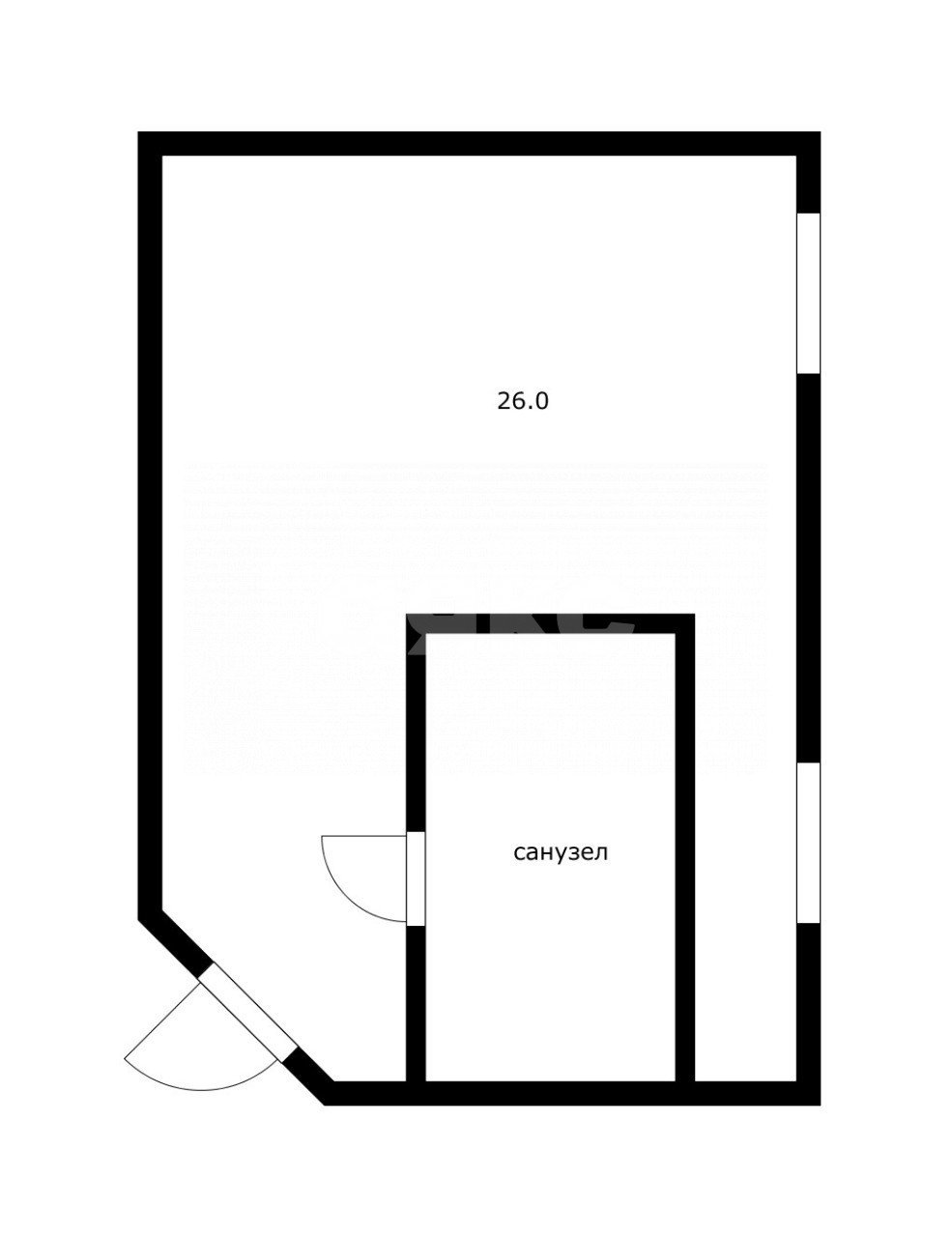 Фото №13: Студия 26 м² - Сочи, Соболевка, ул. Пятигорская, 54/5