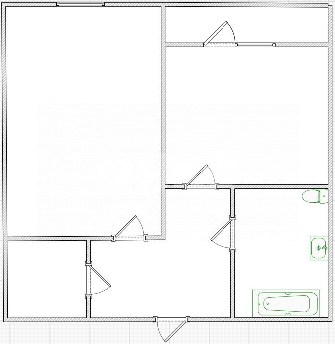 Фото №22: 1-комнатная квартира 50 м² - Геленджик, ЖК Акварель, пер. Больничный, 4к2