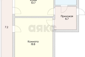 Фото №3: 1-комнатная квартира 40 м² - Краснодар, мкр. Центральный, ул. Карасунская набережная, 99