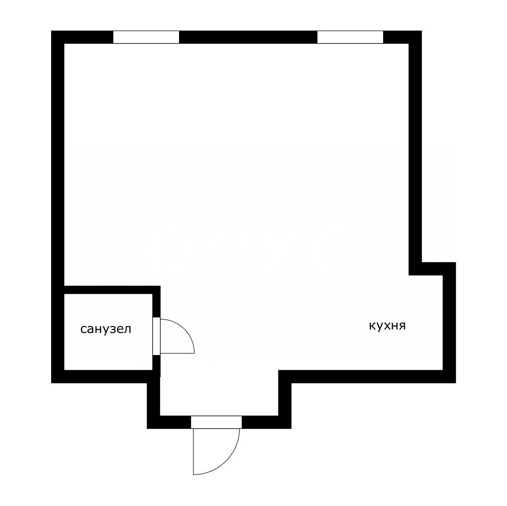 Фото №12: Студия 30 м² - Сочи, Мамайка, ул. Волжская, 32