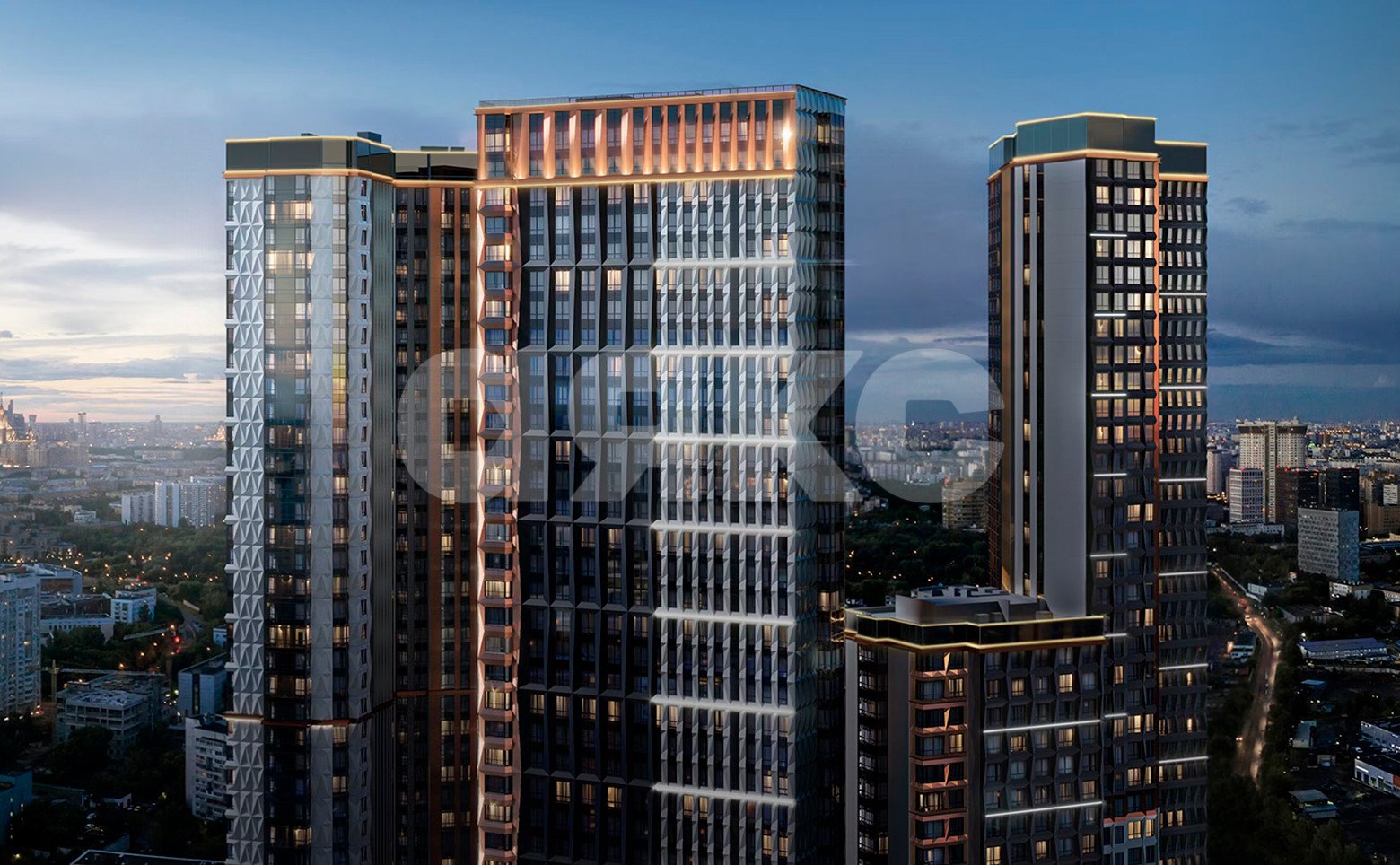 Фото №1: 2-комнатная квартира 60 м² - Москва, ЖК Архитектор, ул. Академика Волгина, 2