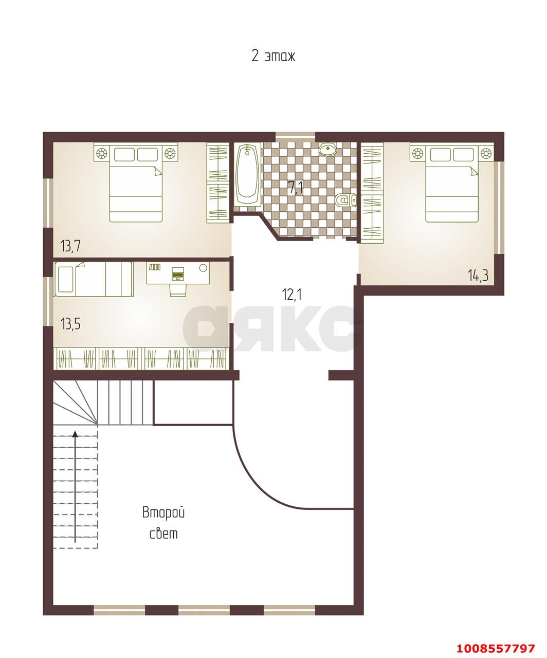 Фото №12: Дом 300 м² + 6.3 сот. - Краснодар, Новый