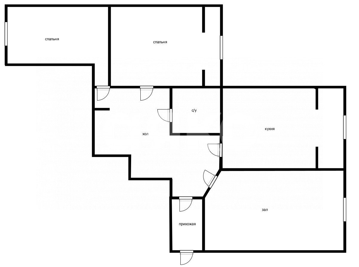 Фото №20: 3-комнатная квартира 84 м² - Геленджик, мкр. Южный, ул. Жуковского, 5