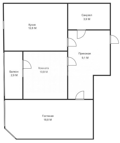 Фото №31: 2-комнатная квартира 55 м² - Геленджик, Магилат, ул. Майская, 14