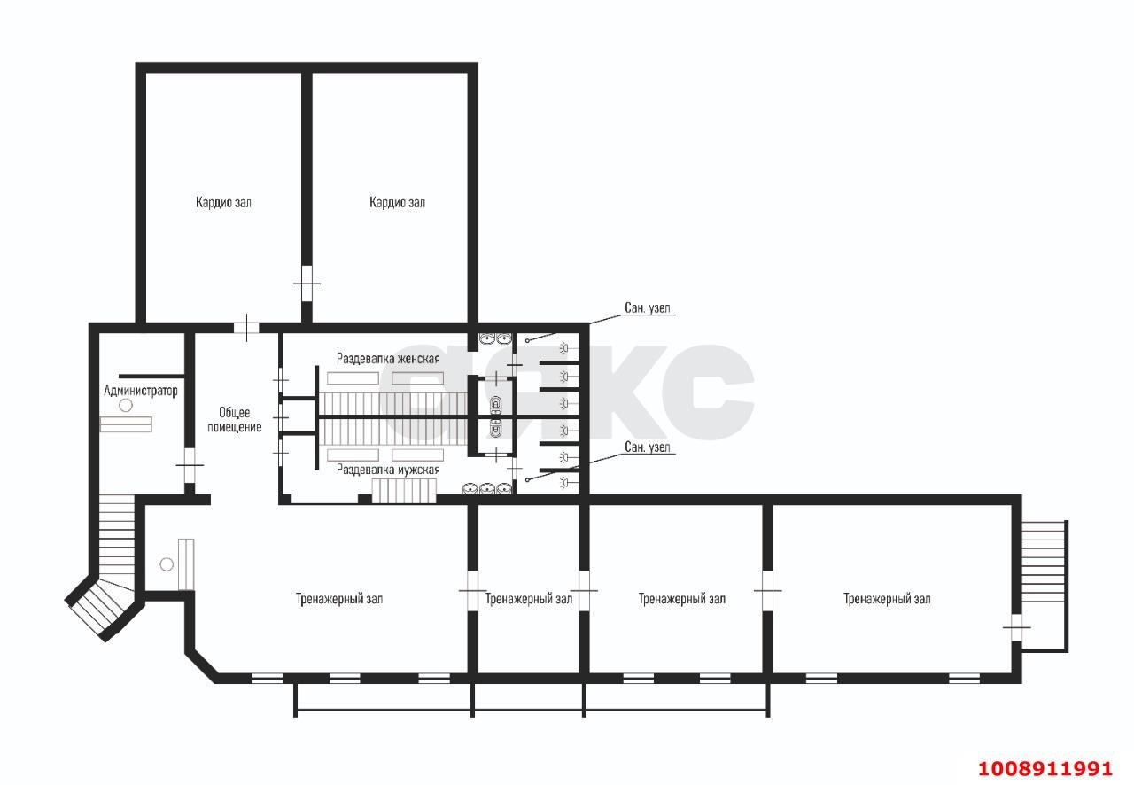 Фото №3: Торговое помещение 463 м² - Краснодар, Черёмушки, ул. Стасова, 168