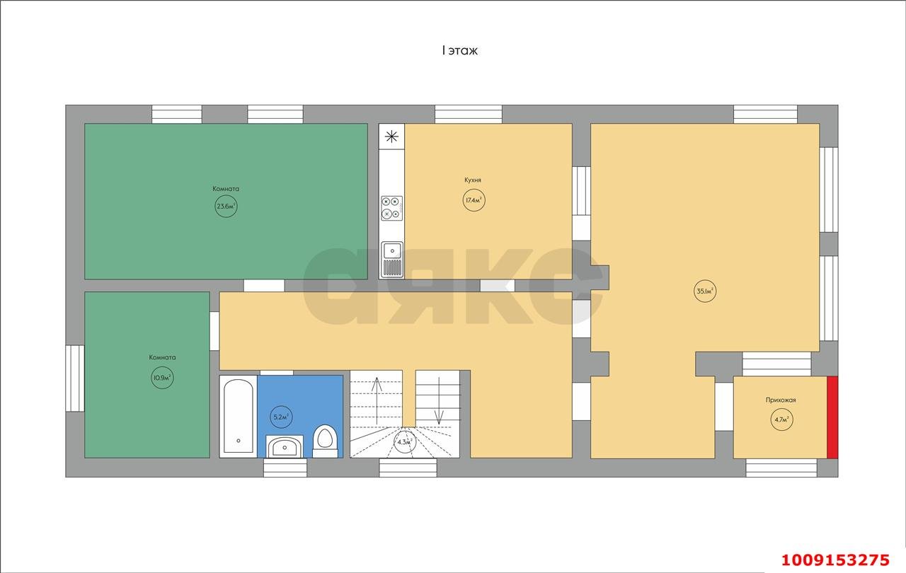 Фото №16: Дом 285 м² + 4.22 сот. - Елизаветинская, Прикубанский внутригородской округ, ул. Красная, 321