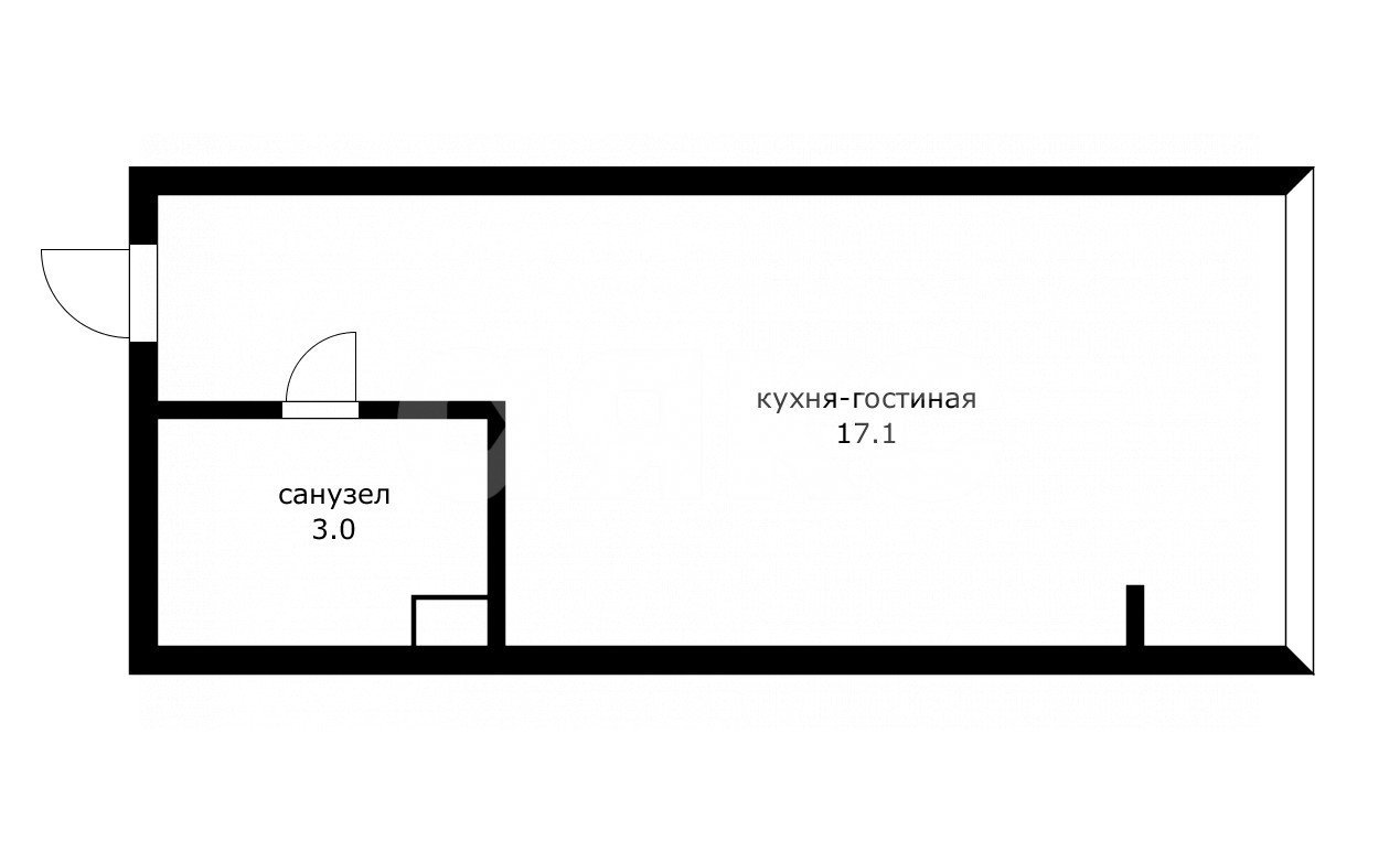Фото №29: Студия 23 м² - Сочи, Адлер, ул. Чкалова, 13
