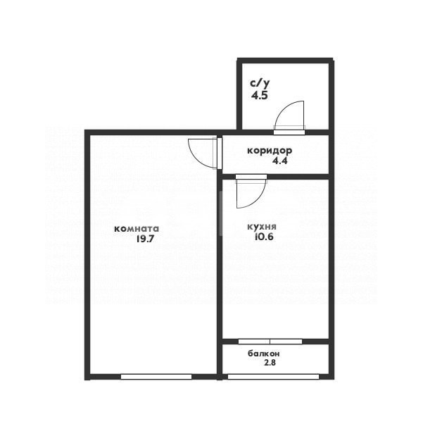 Фото №10: 1-комнатная квартира 42 м² - Геленджик, ул. Дзержинского, 2