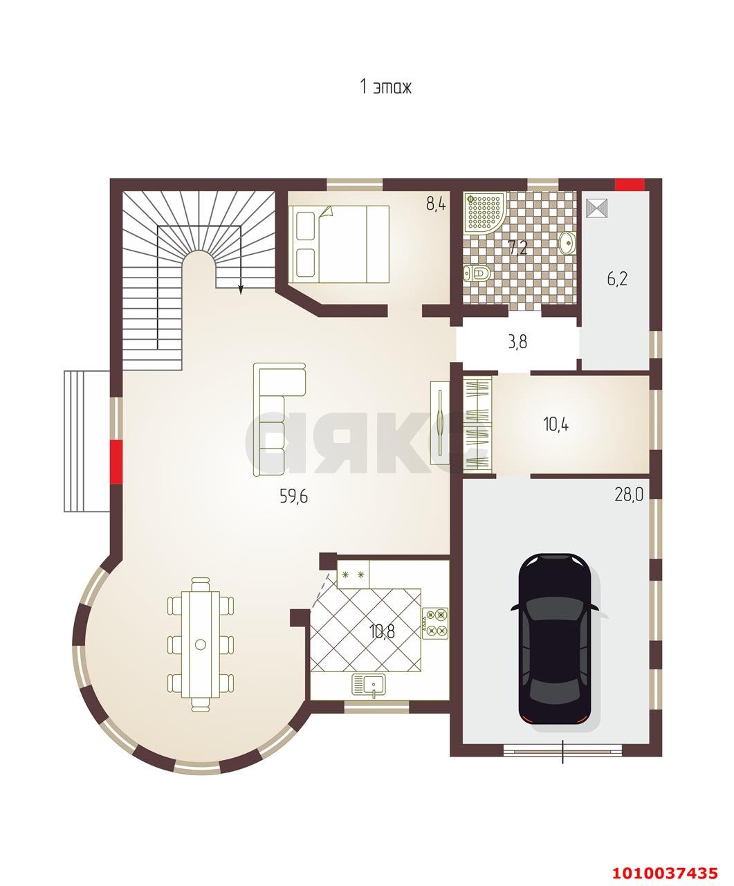 Фото №16: Дом 255 м² + 6.65 сот. - Краснодар, Прикубанский внутригородской округ, мкр. Новый, ул. Спокойная, 10