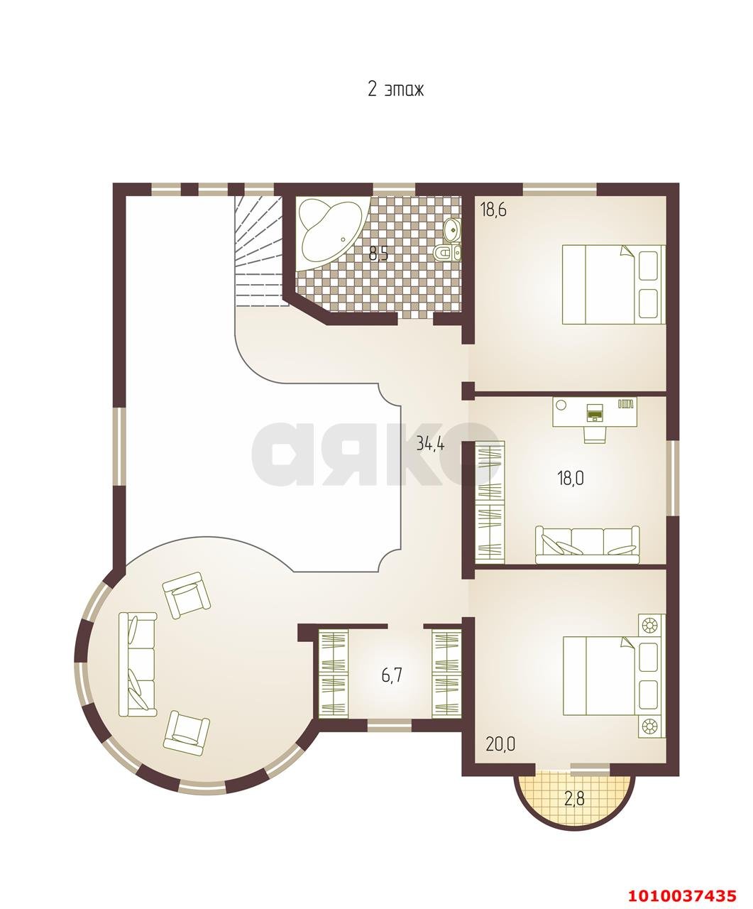 Фото №17: Дом 255 м² + 6.65 сот. - Краснодар, Прикубанский внутригородской округ, мкр. Новый, ул. Спокойная, 10