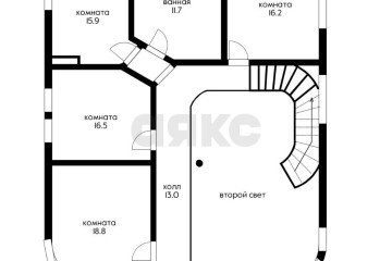 Фото №1: Дом 277 м² - Знаменский, ст Рассвет, ул. Цветочная