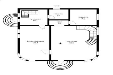 Фото №2: Дом 277 м² - Знаменский, ст Рассвет, ул. Цветочная