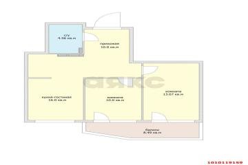 Фото №5: 2-комнатная квартира 61 м² - Краснодар, ж/м имени Демьяна Бедного, ул. Степная, 1/1