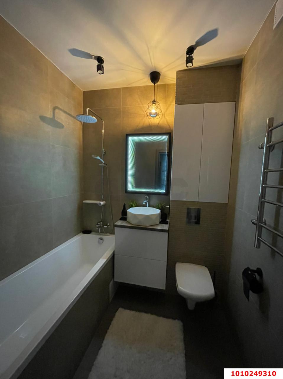 Фото №11: 1-комнатная квартира 47 м² - Краснодар, ЖК Шоколад, Прикубанский внутригородской округ, имени Маршала Жукова, мкр. жилой комплекс Шоколад, ул. Александра Покрышкина, 25Ак2