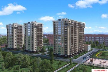 Фото №1: 1-комнатная квартира 32 м² - Краснодар, мкр. жилой комплекс Жемчужина, ул. имени Ф.И. Шаляпина, 30/1