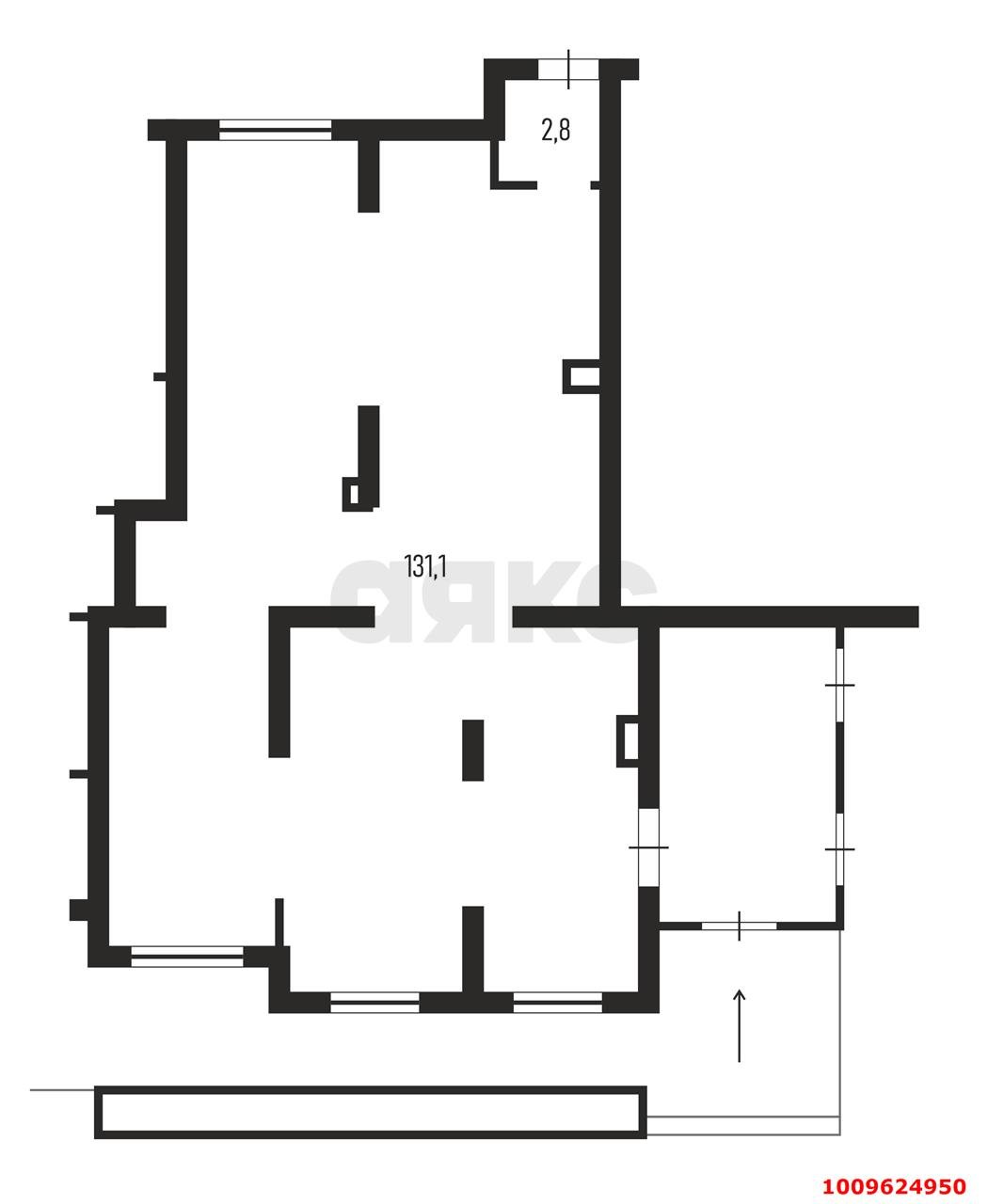 Фото №9: Торговое помещение 136 м² - Краснодар, Новознаменский, ул. Войсковая, 22к5
