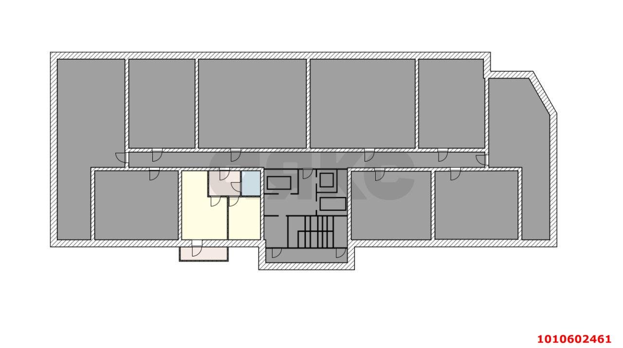 Фото №2: 1-комнатная квартира 41 м² - Краснодар, Почтовый, пр-кт имени писателя Знаменского, 9к2