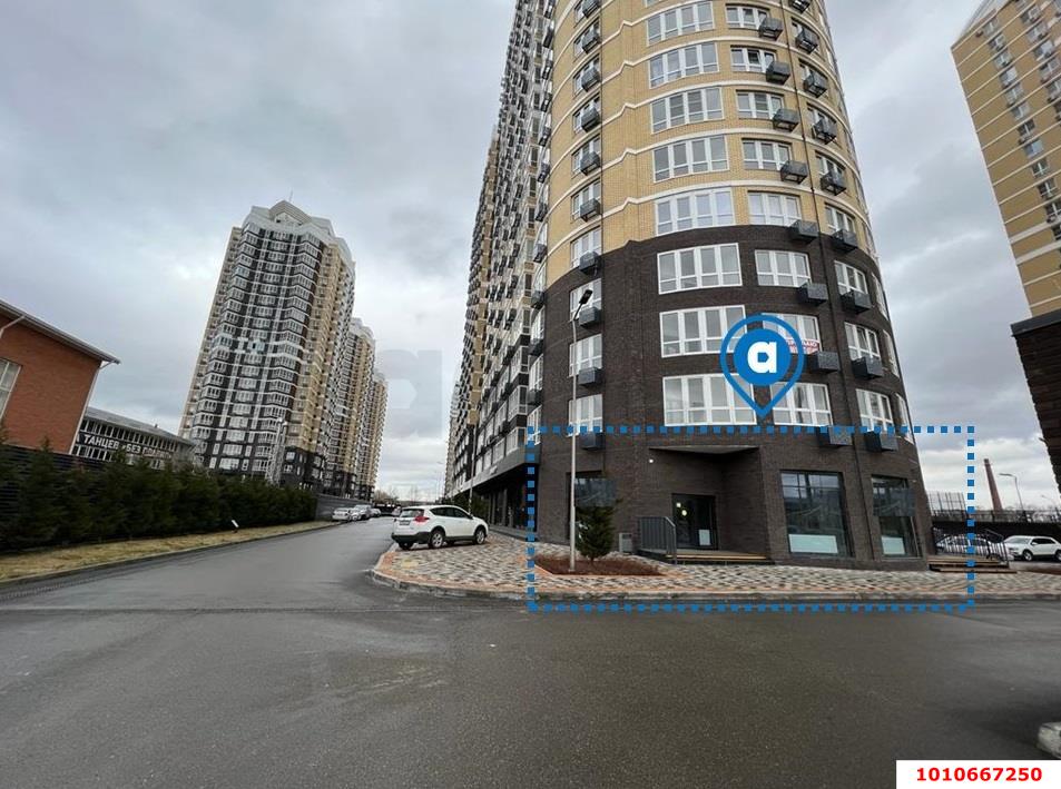Фото №1: Торговое помещение 150 м² - Краснодар, жилой комплекс Элегант, ул. Старокубанская, 139