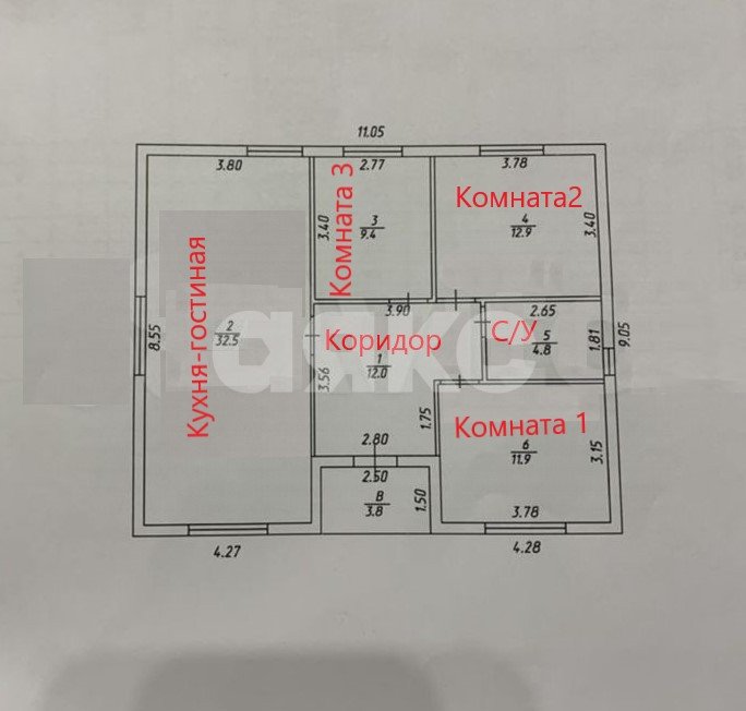 Фото №8: Дом 76 м² + 5.3 сот. - Стрелка, ул. Зои Космодемьянской