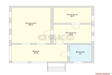 Фото №2: Дом 50 м² - Краснодар, ж/м Пашковский, ул. Куренная, 107